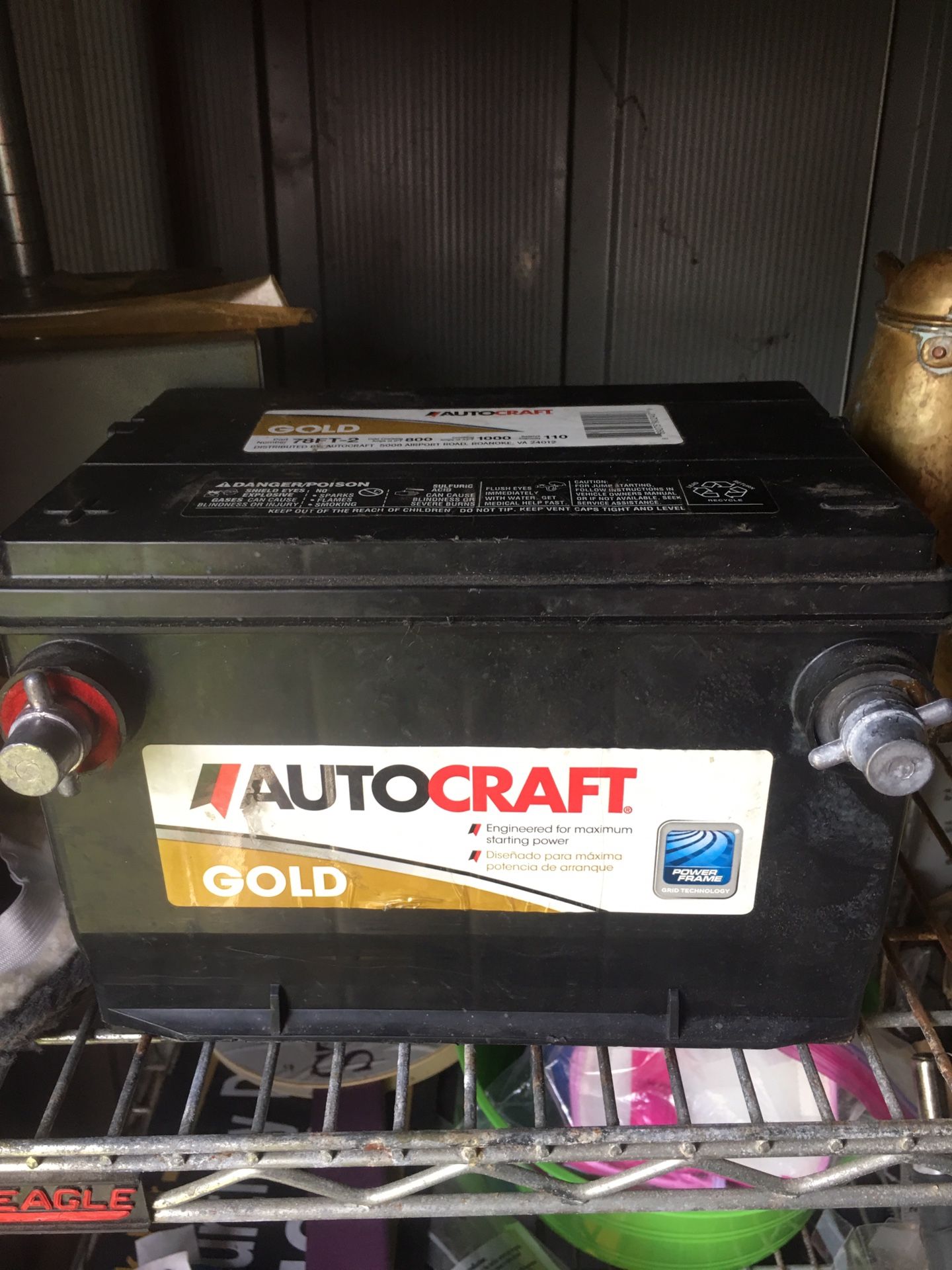 AutoCraft Gold Battery 78 FT-2