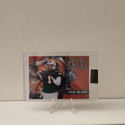 Cam Ward QB1 On The Clock Numbered 15/18