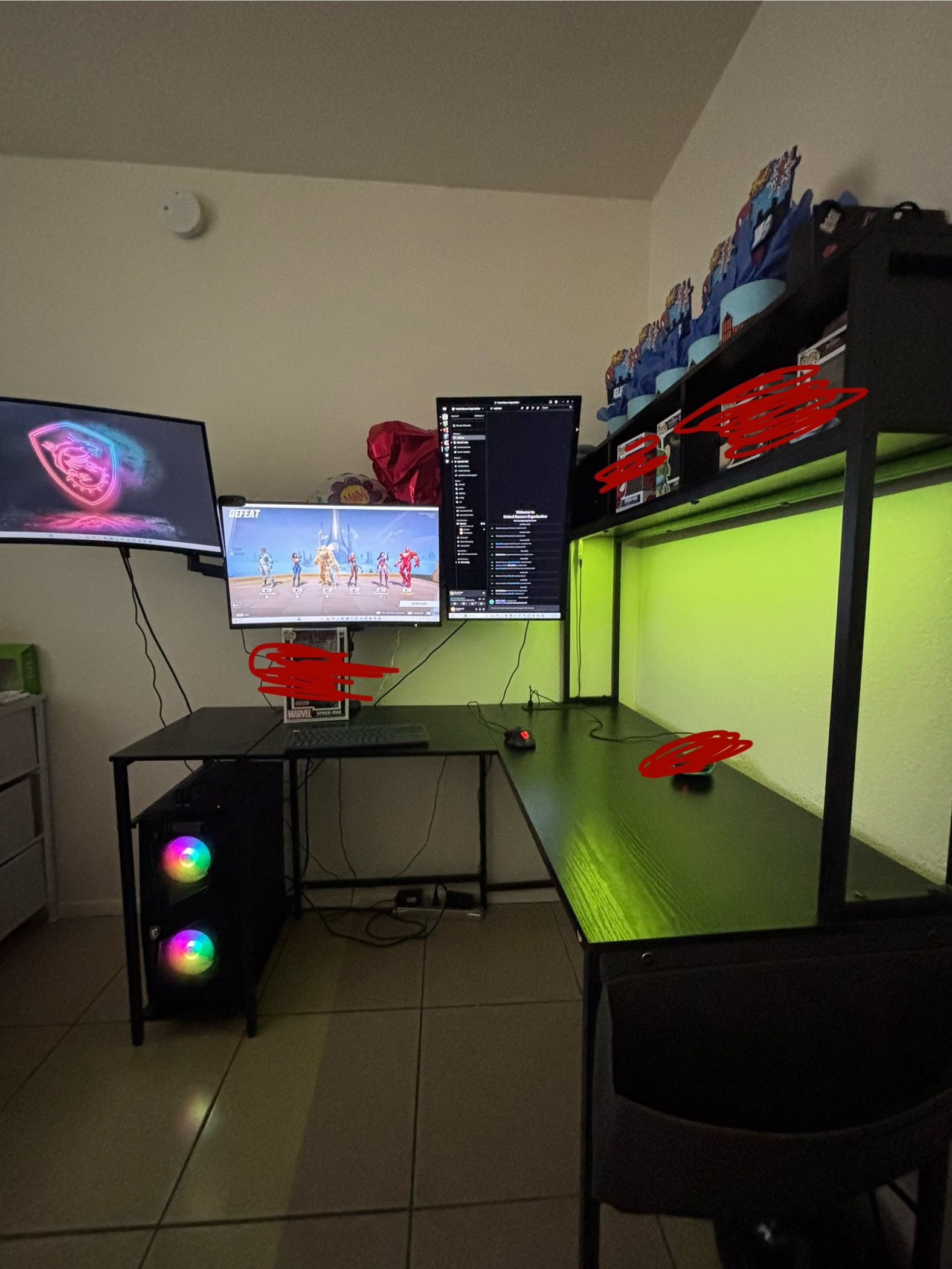 MSI PC set up