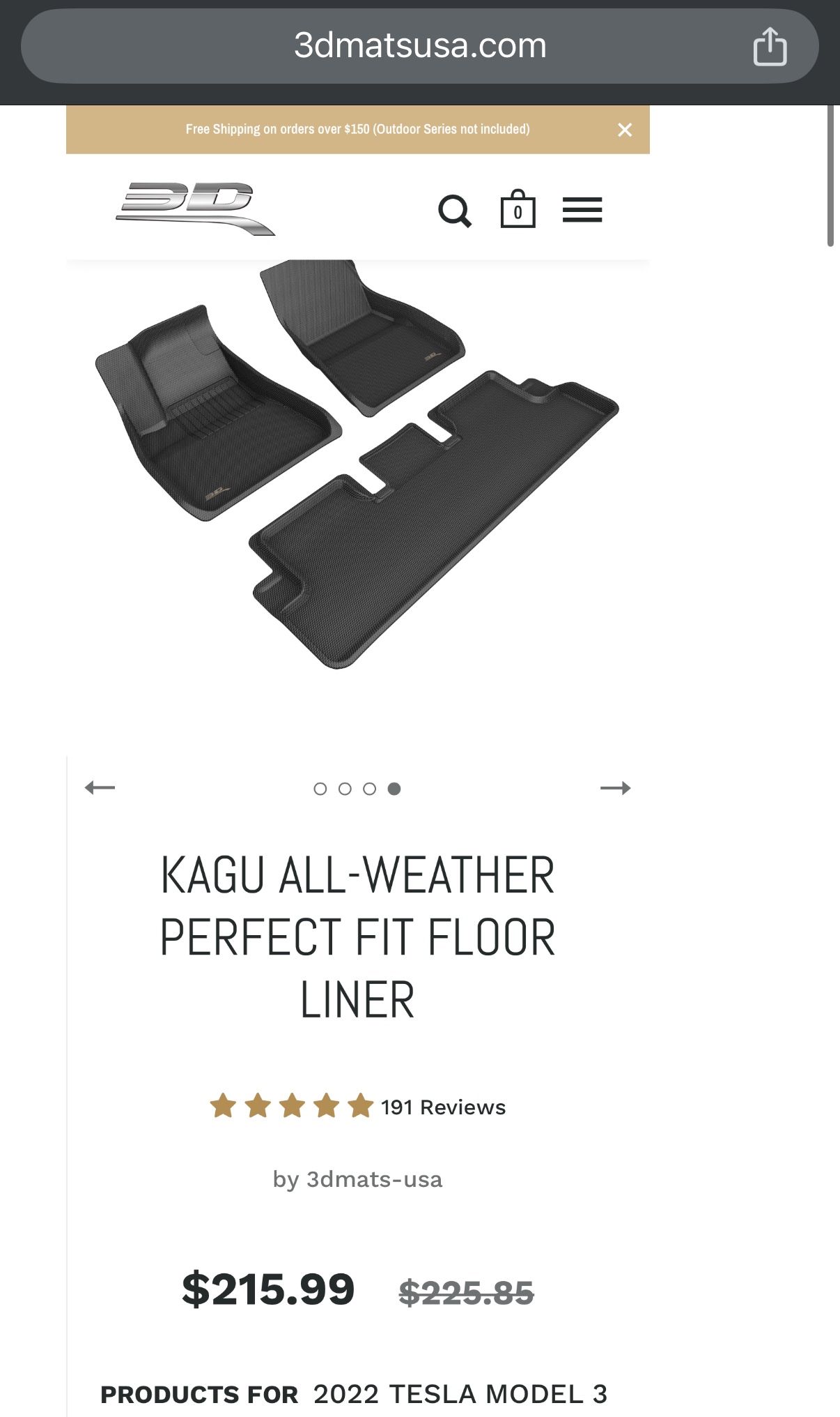 3DMax All-Weather Floor Liner Complete Set