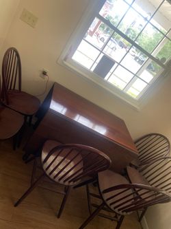 Antique Cherry Oak Table