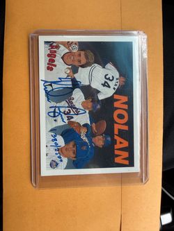 Nolan signed card 1380/2500