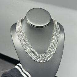 Natural diamond Necklace All Sizes Available 