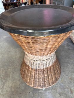 Wicket side table
