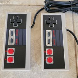 NES Controllers (x2 Pack) - Nintendo Entertainment System 