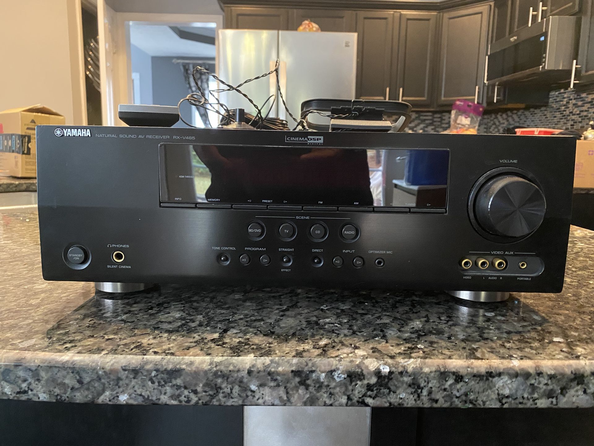 Yamaha RX V465 5.1 Channel 105 Watt Receiver for Sale in Stonecrest, GA ...