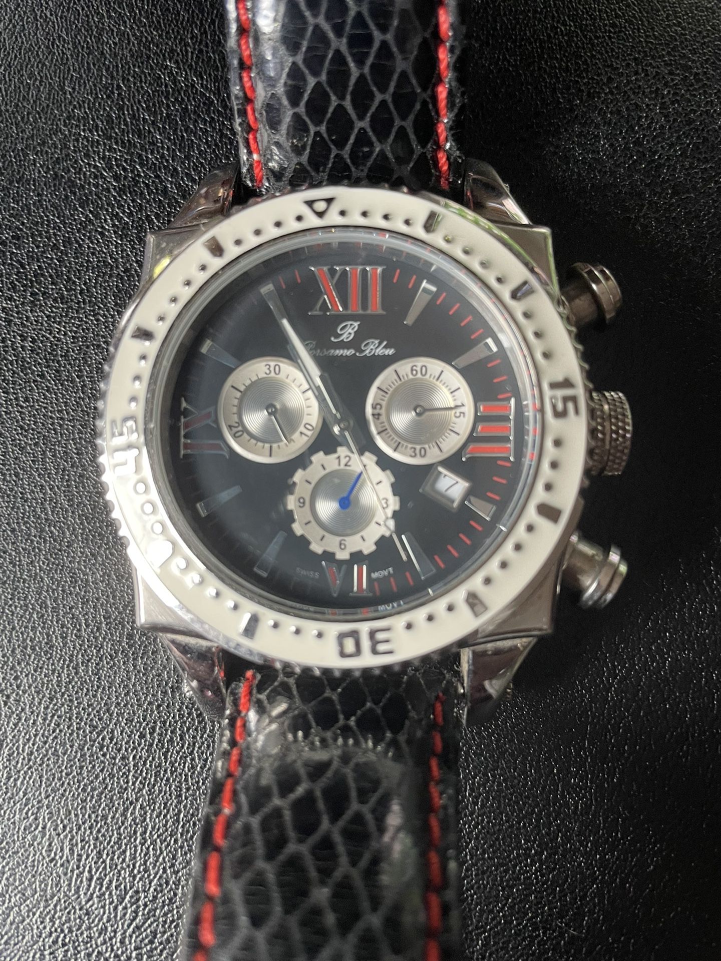 Mens Deluxe Porsamo Bleu Watch