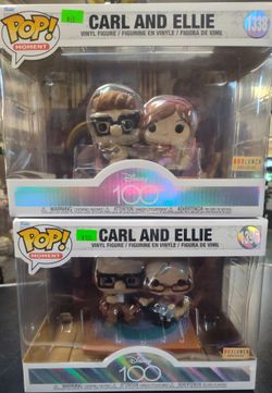 Carl and Ellie young and old BoxLunch Exclusive FunkoPops!