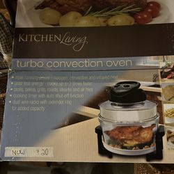 New Kitchen Living Turbo Convection Oven