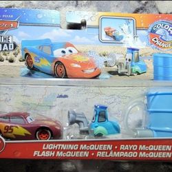 Disney Pixar Cars 2 In 1 Water Chsnging Cars