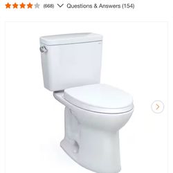 Drake 12 in. Rough In Two-Piece 1.6 GP F Single Flu