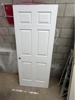 White 6-Panel Interior Door
