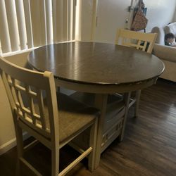 Kitchen Table And Two Chairs 