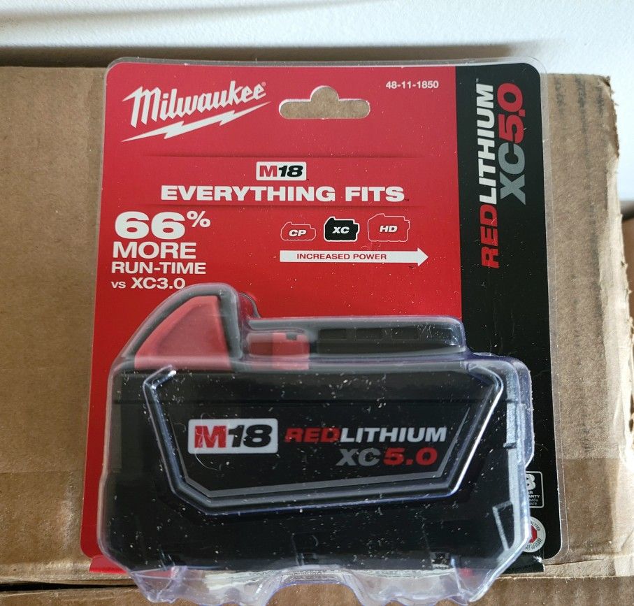 Milwaukee M18 5.0 Battery