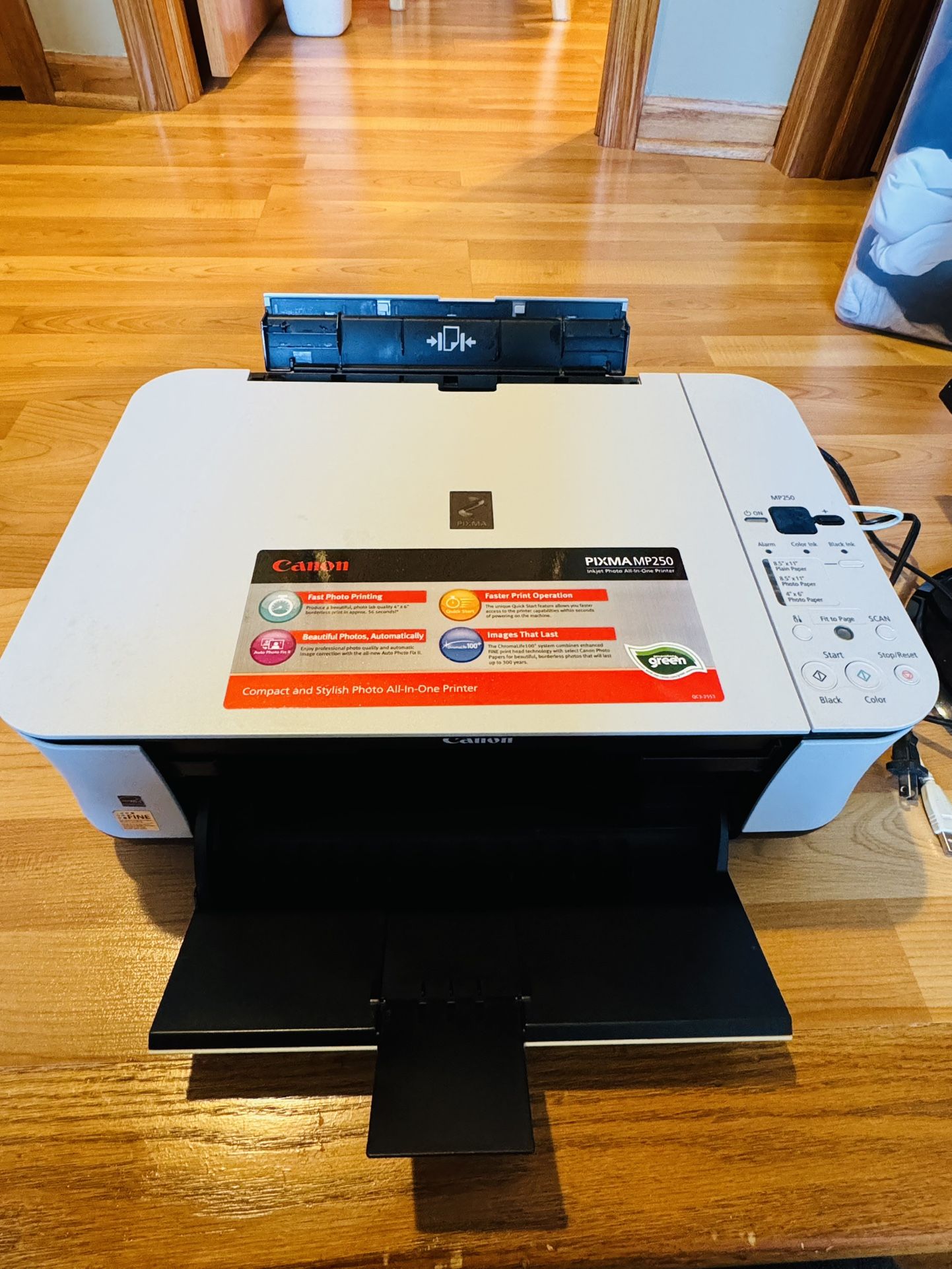 Canon PIXMA MP250 Inkjet Photo All-In-One Printer