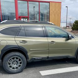 Subaru Outback Method Racing Wheels and Falken Wildpeak AT Tires