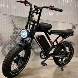NEW! Electric Bike, 2000 W Dual Motor, Full Suspension, 31 Mph, Free Delivery 🚚 + Lock 🔐 
