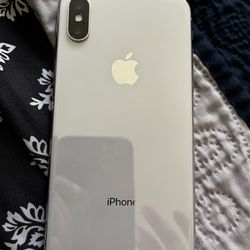 iPhone X ,silver 