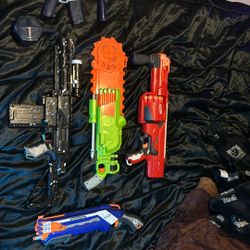 Nerf Guns And Electric Water Gun