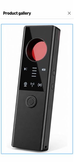 Hidden Camera Detectors, 4 Sensitivity Levels, Privacy Protector for Hotel, Office, Car, Travel,Grey