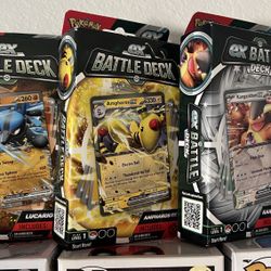 Pokemon Ex Battle Deck