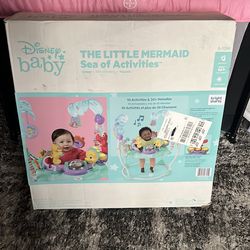 Baby bouncer the little mermaid sea of activities