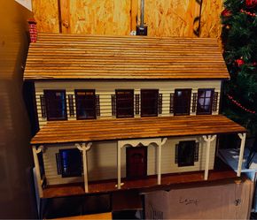 Antique doll house