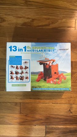 13-in-1 Educational Solar Robot Kit