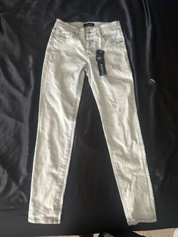 Purple jeans