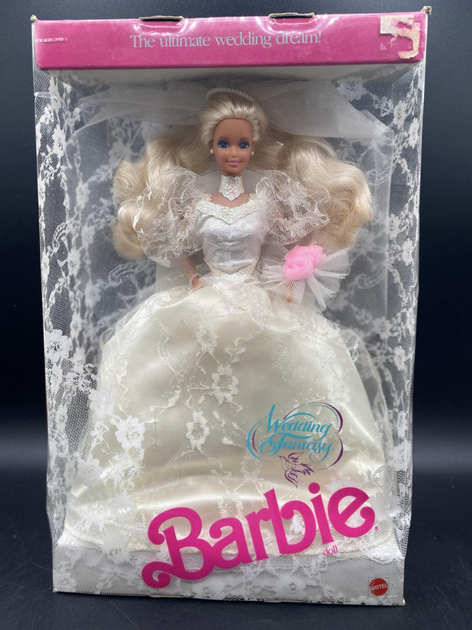 Vintage Barbie Wedding Fantasy Doll by Mattel 1989 