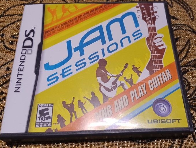 Jam Sessions Nintendo DS Video Game Music Guitar