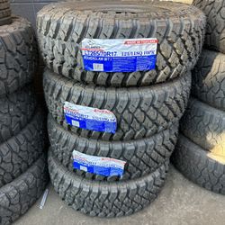 LT 265/70/17 Atlander MT New Tires Mounted And Balanced For Free Montadas Y Balanciadas Gratis