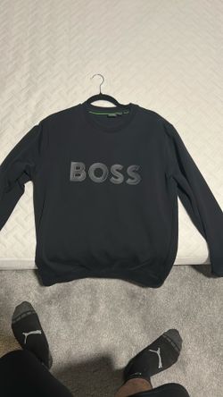 Black BOSS Sweater/ Size L/ Men