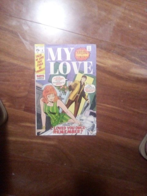15¢ "My love" Marvel Comics No.9