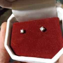 Real Diamond  Ear  Rings