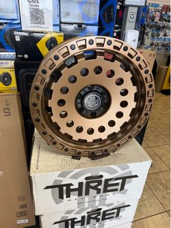 20x9 wheels bronze all new 6x5.5 lug pattern