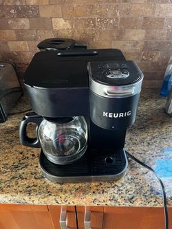 Keurig K-Duo Coffee Maker, Single Serve and 12-Cup Carafe Drip Coffee Brewer