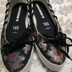 Converse all star rina ox slip on womens shoe 9