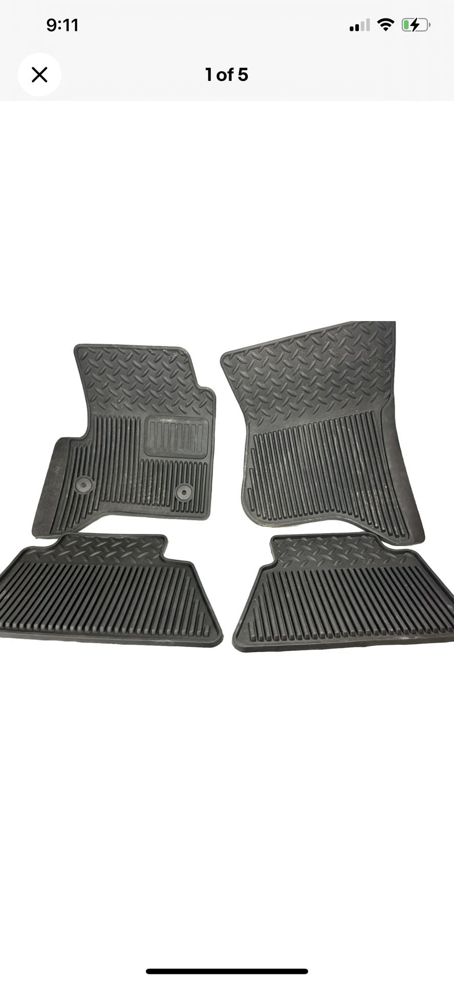 gmc sierra floor mats $75