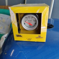 Auto Meter Oil Pressure Gauge 4327 New