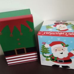 Two New Older Christmas Boxes
