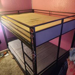 Full Size Bunk Beds Metal Frame