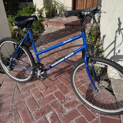 Women's Blue Diamondback bike