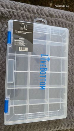 Live bottom fishing tray..