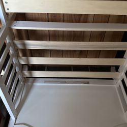Toddlers Bed White 