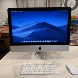Apple iMac 21.5" – Excellent Condition – i5 – 8GB RAM – macOS Mojave – Keyboard & Mouse Included