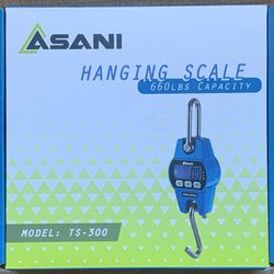 ASANI Hanging Scale – 660 pound capacity