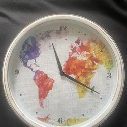 World Map Clock