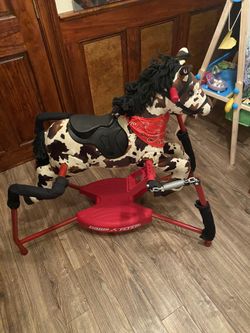 Radio Flyer Freckle Plush Horse