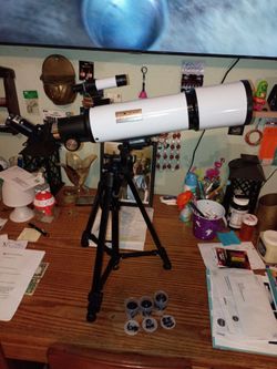 Beginner Telescope w/ Tripod + Multiple Lenses – Ready to Use!